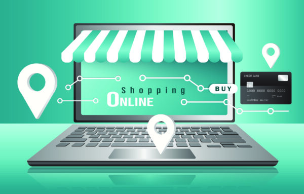 An image of a small business's digital storefront.