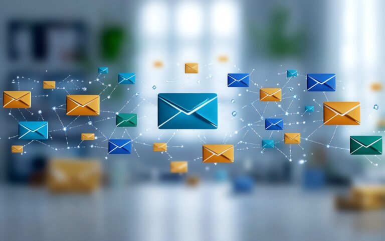 Physical mail and email messages. Digital marketing strategy, network of direct business sales, client mailing list, communication channels for marketing success