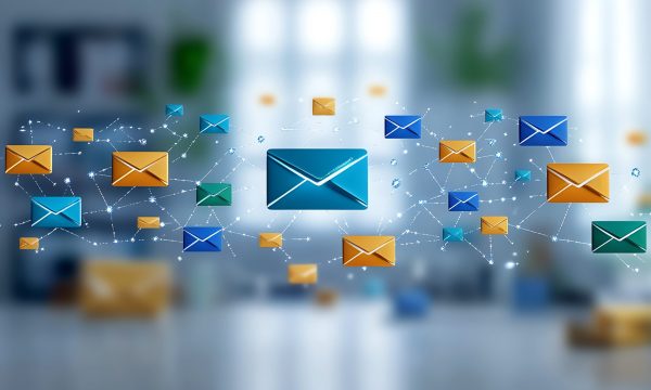 Physical mail and email messages. Digital marketing strategy, network of direct business sales, client mailing list, communication channels for marketing success